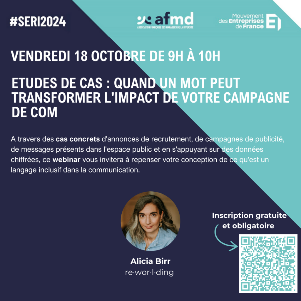 Flyer pour la SERI, semaine de l'entreprise responsable et inclusive. 