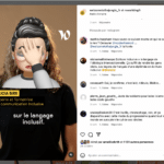 Capture d'écran d'un feed Instagram où on voit les commentaires d'une interview d'Alicia sur Welcome to the Jungle