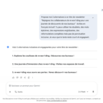 Conversation avec l'IA gemini sur des reformulations inclusives (exemple dans l'article)